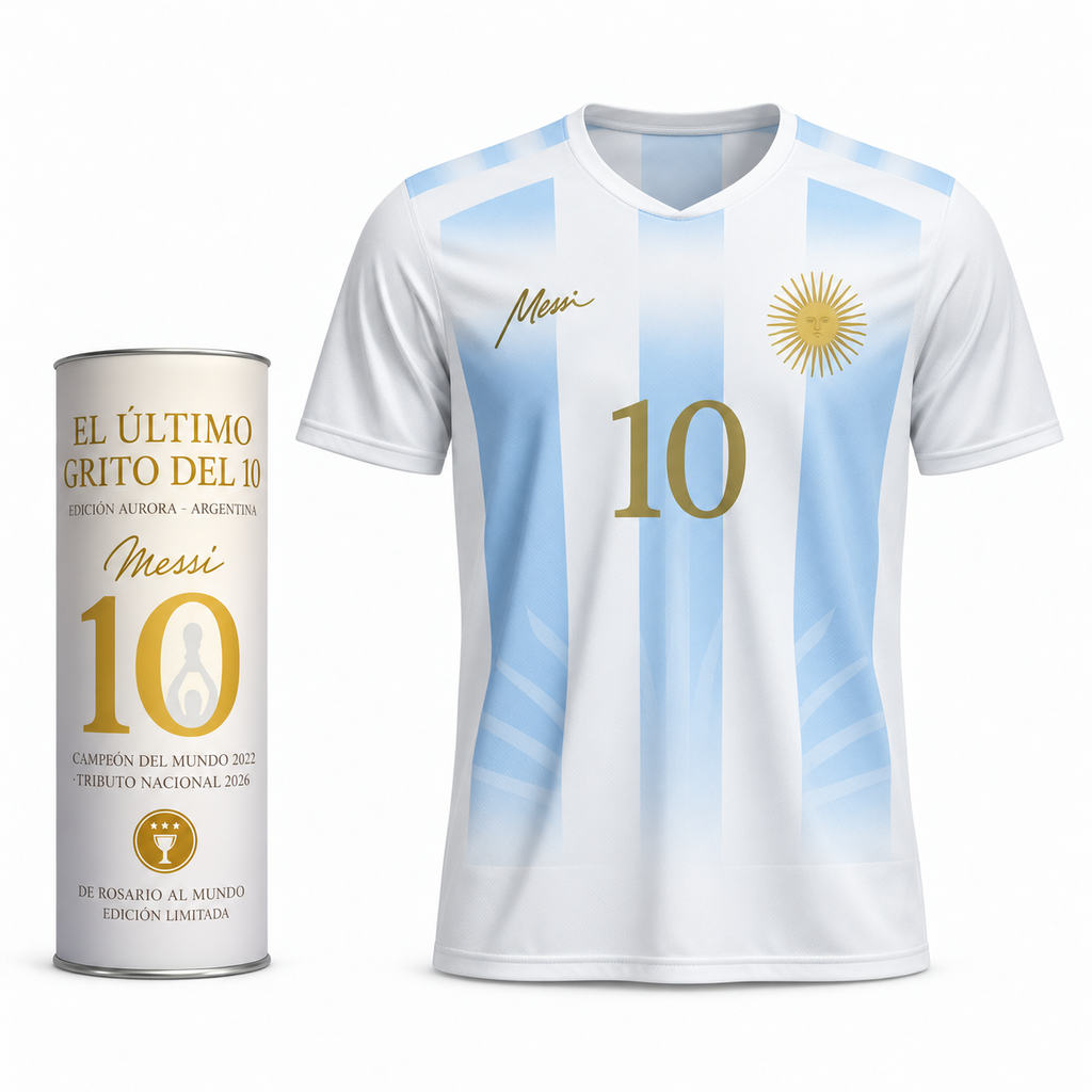 Camiseta Argentina - Edición Aurora Messi
